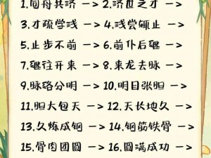 成语小秀才77关攻略大全：巧妙解析与通关秘籍分享