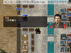 同人圣三国蜀汉传第9关攻略详解：智勇双全闯难关