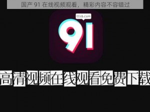 国产 91 在线视频观看，精彩内容不容错过