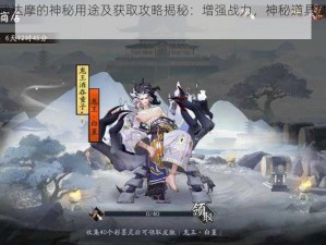 阴阳师鬼武达摩的神秘用途及获取攻略揭秘：增强战力，神秘道具助你成为巅峰强者