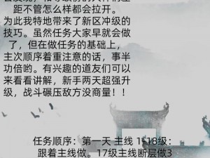 问道刷道指南手册：引领你成为道术大师的必备宝典