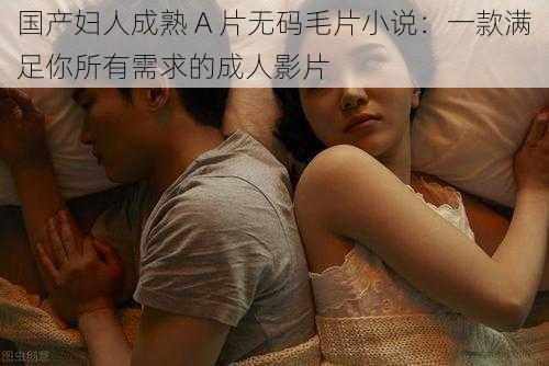 国产妇人成熟 A 片无码毛片小说：一款满足你所有需求的成人影片