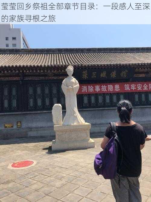 莹莹回乡祭祖全部章节目录：一段感人至深的家族寻根之旅