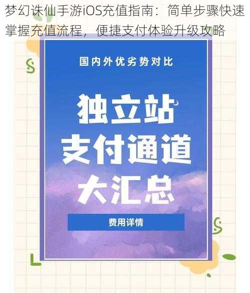 梦幻诛仙手游iOS充值指南：简单步骤快速掌握充值流程，便捷支付体验升级攻略