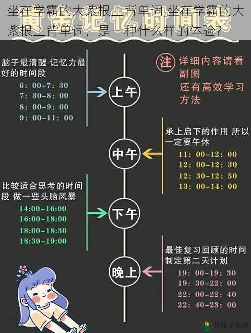 坐在学霸的大紫根上背单词,坐在学霸的大紫根上背单词，是一种什么样的体验？