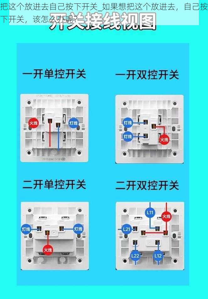 把这个放进去自己按下开关_如果想把这个放进去，自己按下开关，该怎么办呢？