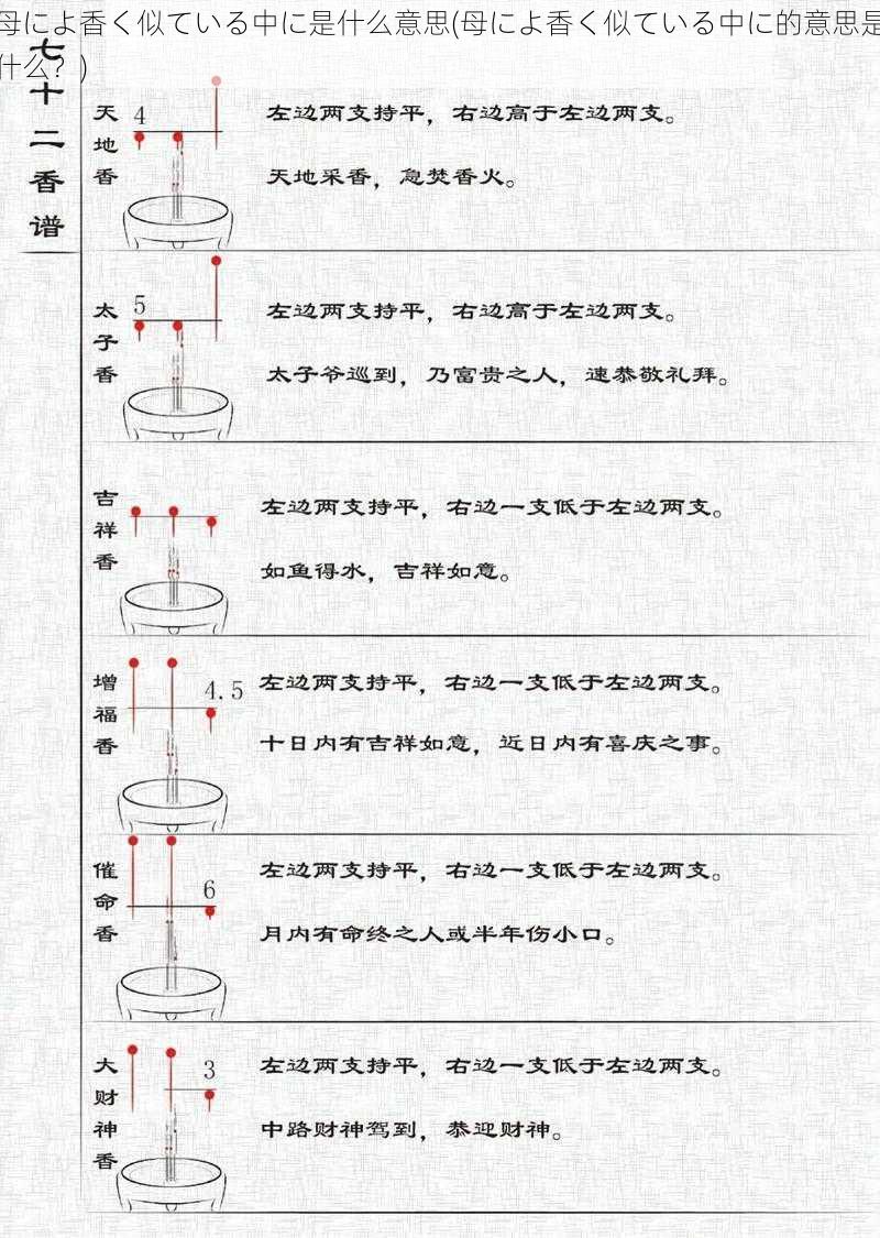 母によ香く似ている中に是什么意思(母によ香く似ている中に的意思是什么？)