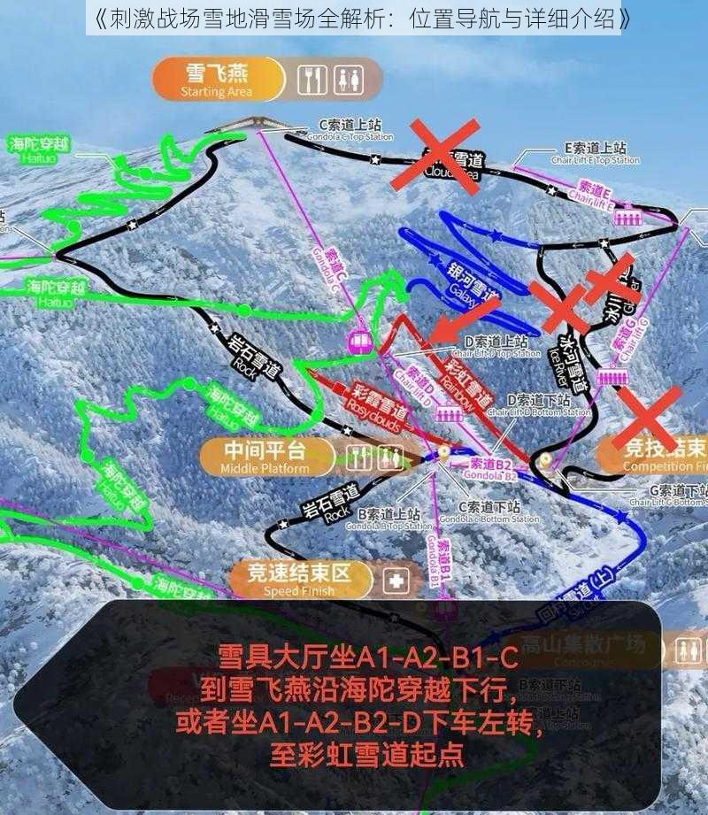 《刺激战场雪地滑雪场全解析：位置导航与详细介绍》