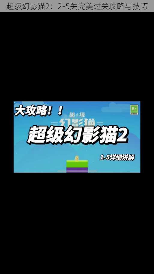 超级幻影猫2：2-5关完美过关攻略与技巧