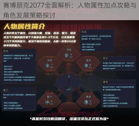 赛博朋克2077全面解析：人物属性加点攻略与角色发展策略探讨